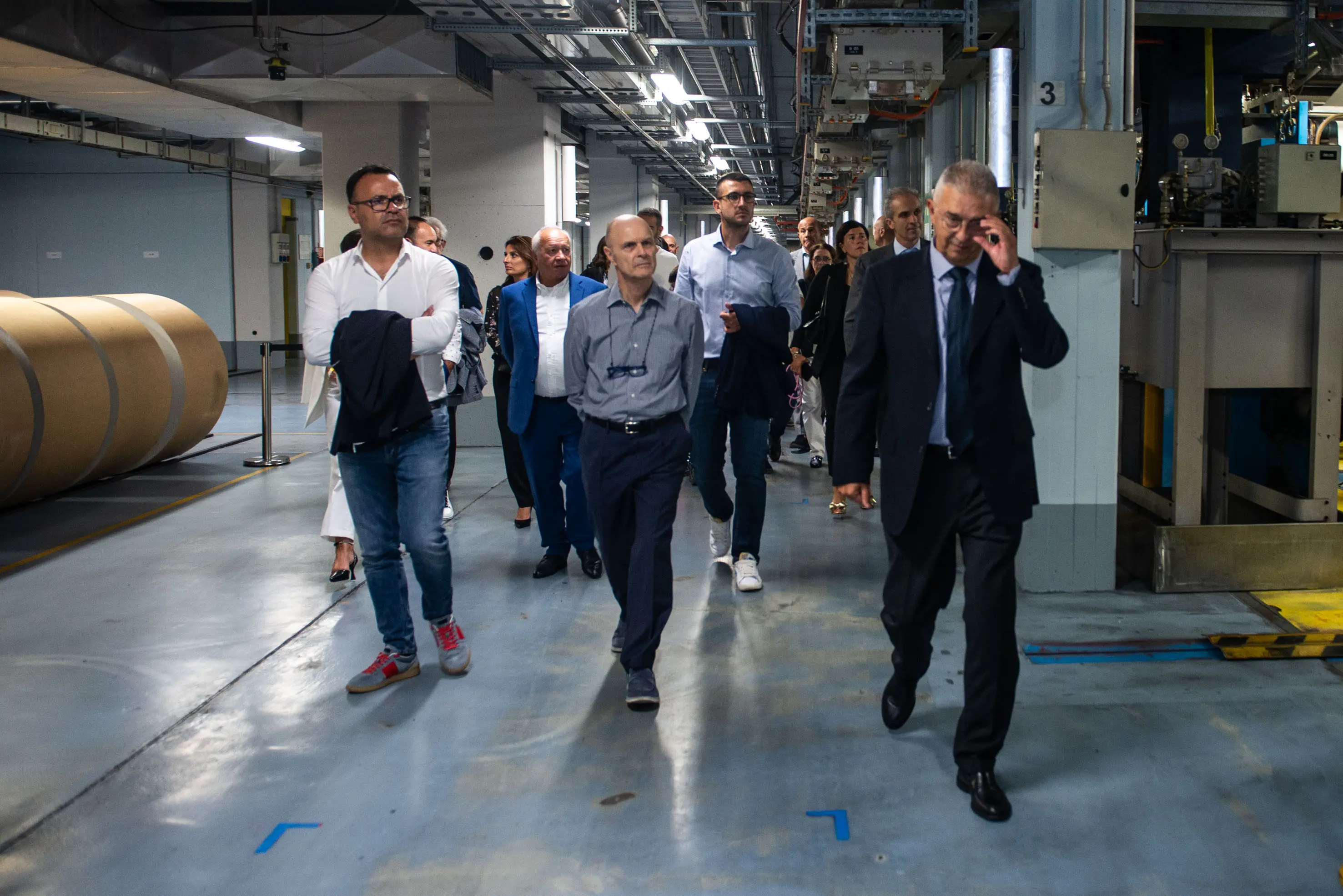 Il Centro stampa quotidiani di Erbusco