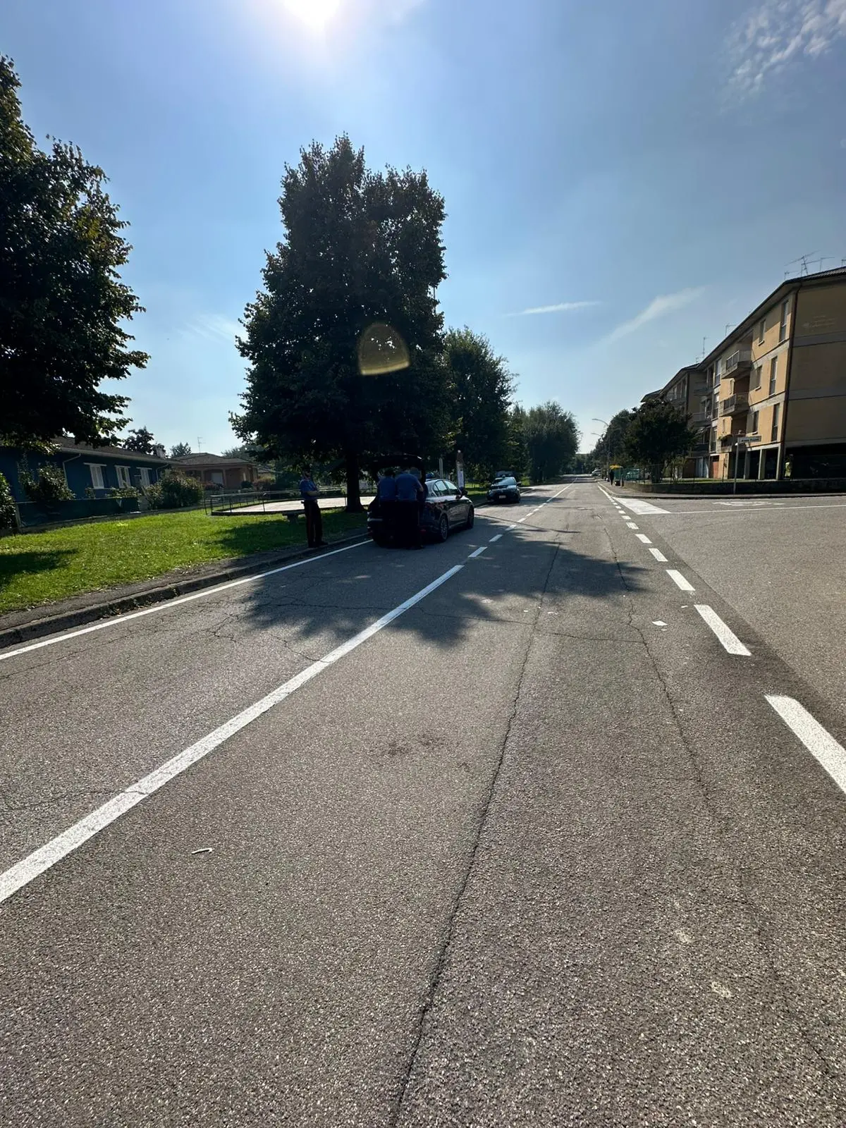 Manerbio, scontro bici moto