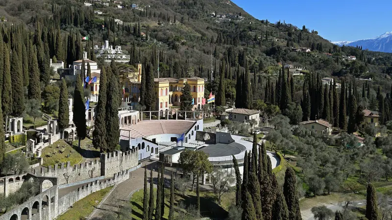 L'anfiteatro del Vittoriale degli Italiani - Foto Augusto Rizza
