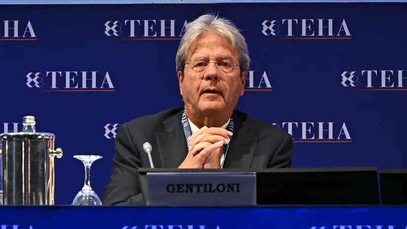 Paolo Gentiloni (Co-Chair of the UN Expert Group on the Global Debt Crisis) on the occasion of the first day of the 51th Ambrosetti Forum "The current and future scenario for competitive strategies". Cernobbio, Italy, 05 September 2025. ANSA/MICHELE MARAVIGLIA (NPK)
