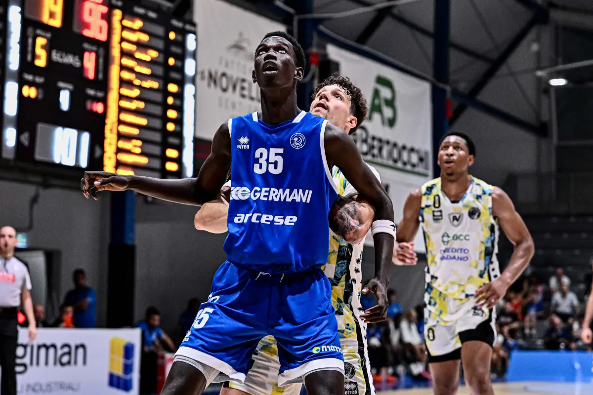 Basket, gli scatti di Germani-Cremona