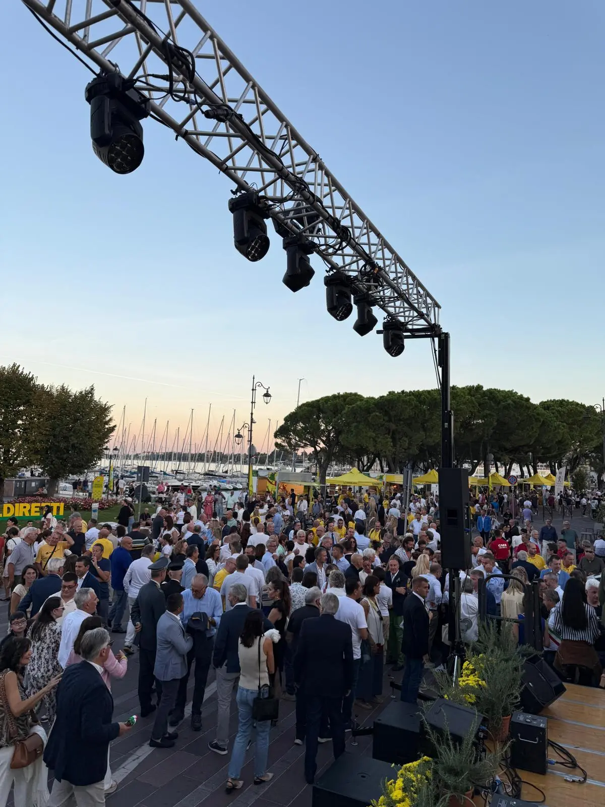 A Desenzano la Notte Gialla di Coldiretti