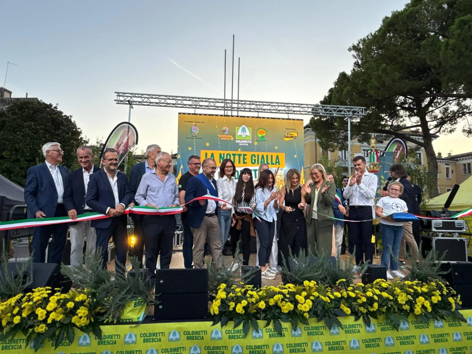 A Desenzano la Notte Gialla di Coldiretti