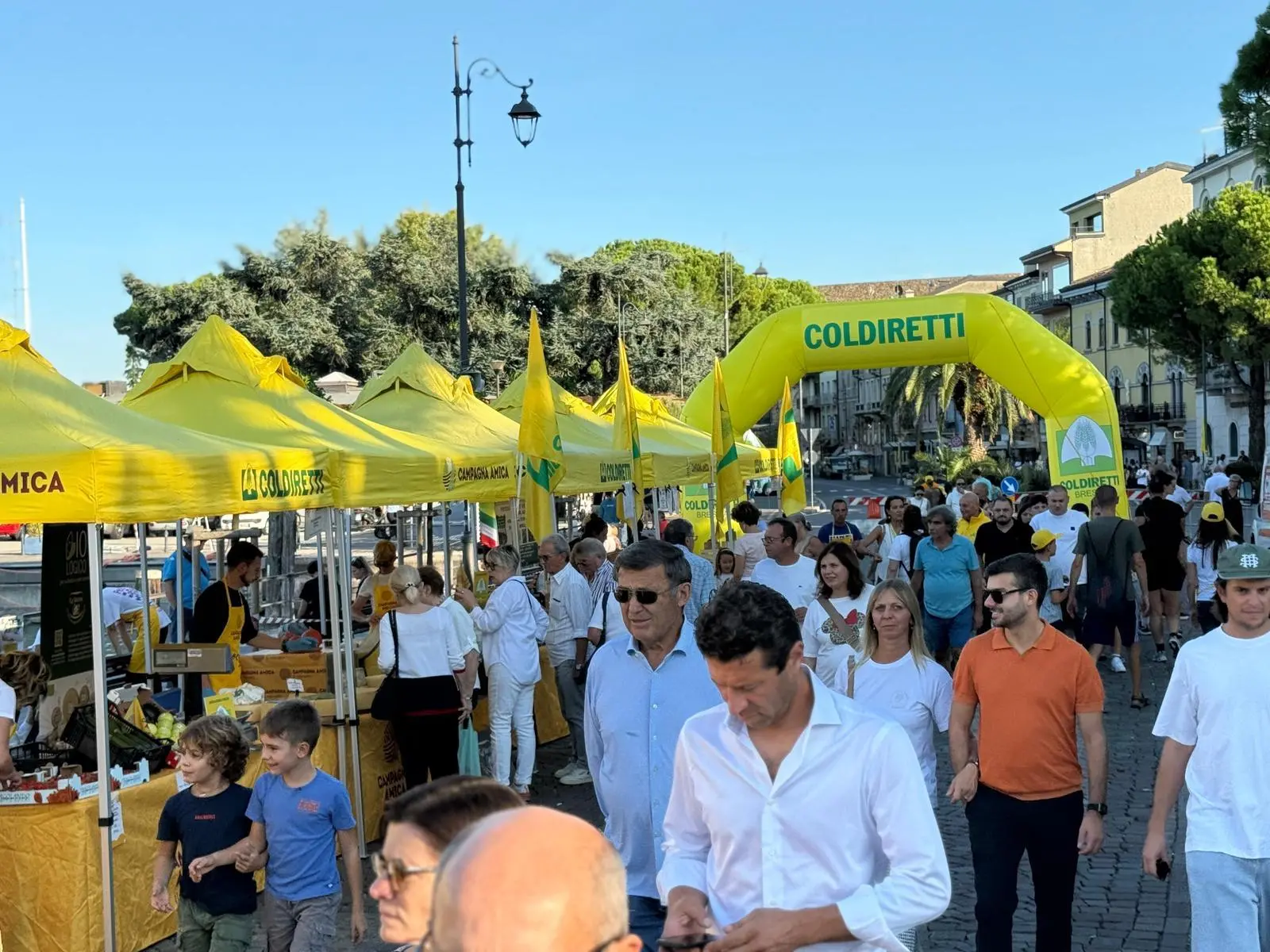 A Desenzano la Notte Gialla di Coldiretti