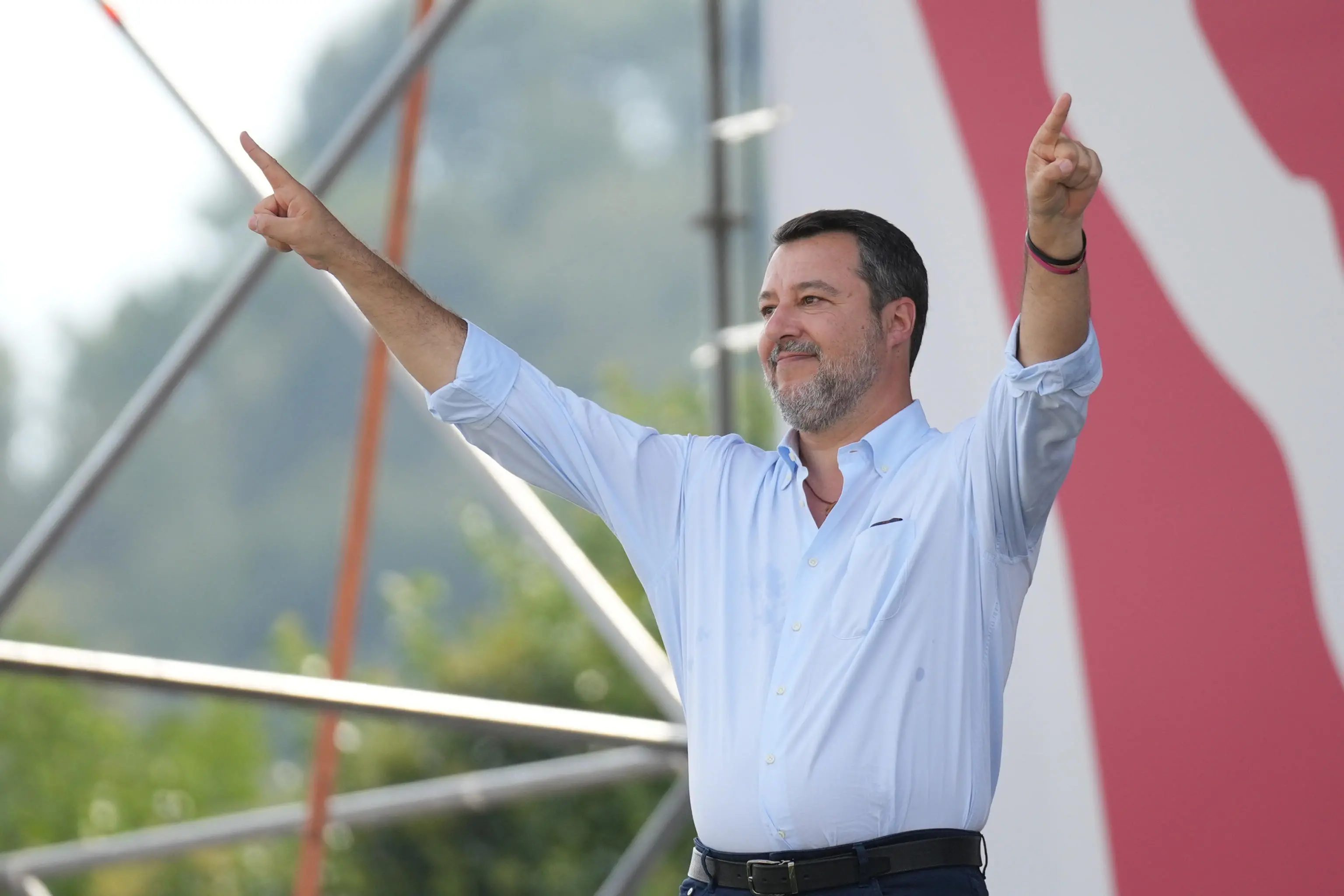 Il raduno della Lega a Pontida