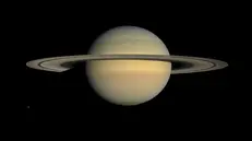 Saturno - Immagine fornita dalla Nasa, proveniente dalla sonda Cassini