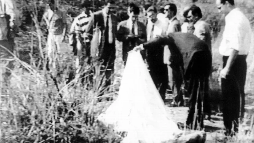 Il luogo in cui il 21 settembre 1990 venne ucciso il giudice Rosario Livatino nei pressi di Agrigento. ANSA