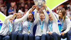 Le italiane con la Billie Jean King cup - Foto Facebook