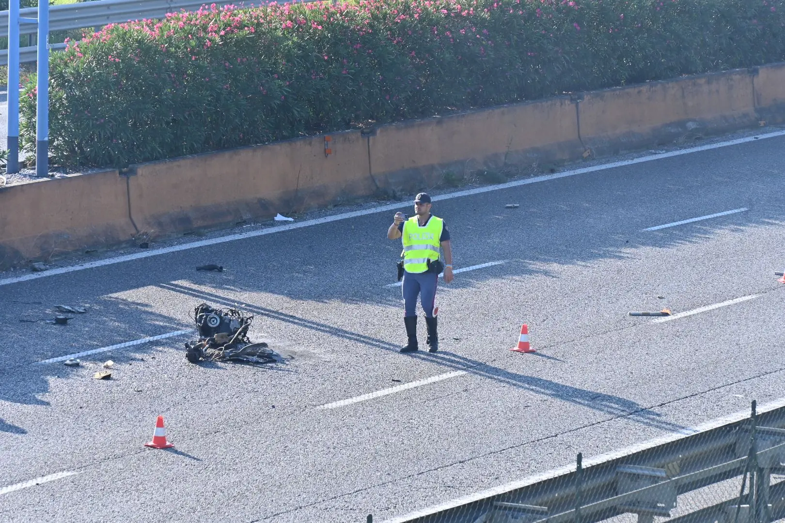 L'incidente mortale in tangenziale sud