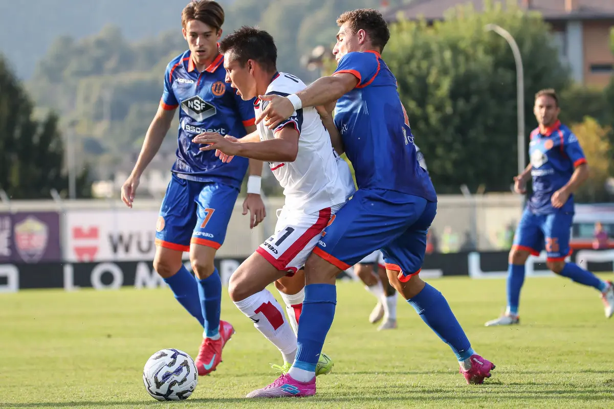 Serie C, gli scatti di Lumezzane-Ospitaletto