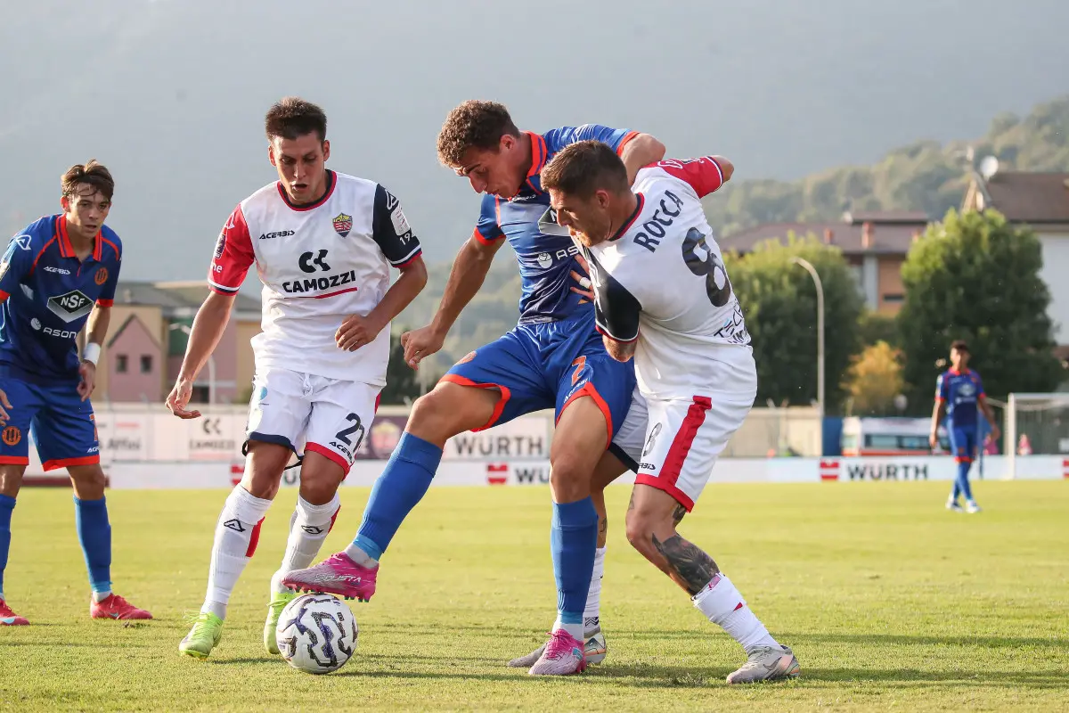 Serie C, gli scatti di Lumezzane-Ospitaletto