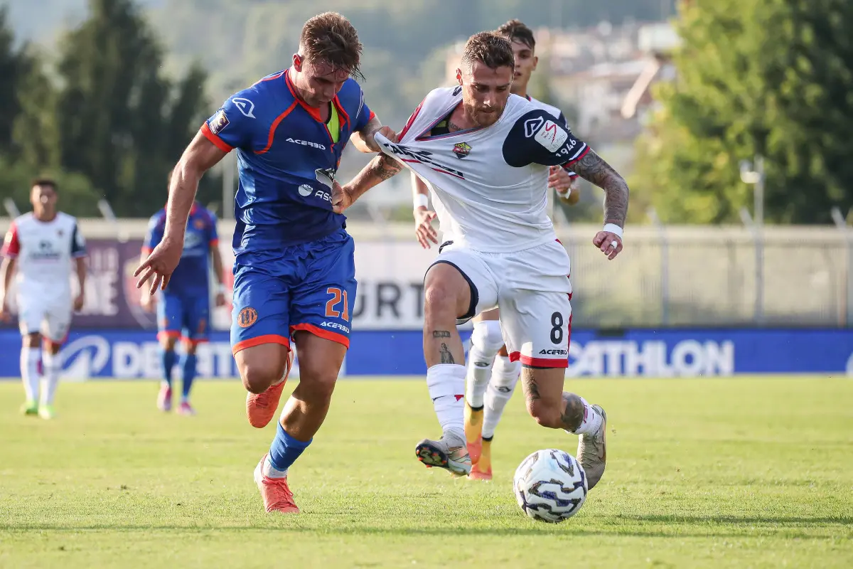 Serie C, gli scatti di Lumezzane-Ospitaletto