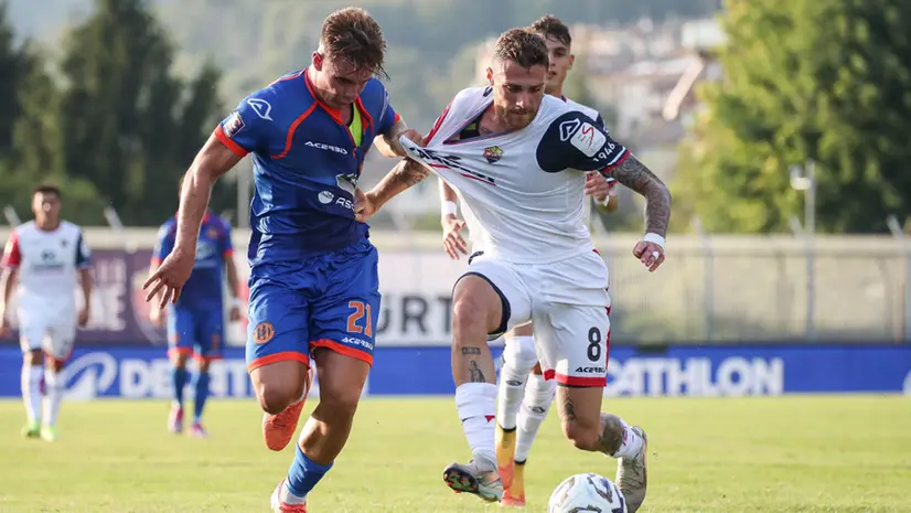 Serie C, gli scatti di Lumezzane-Ospitaletto