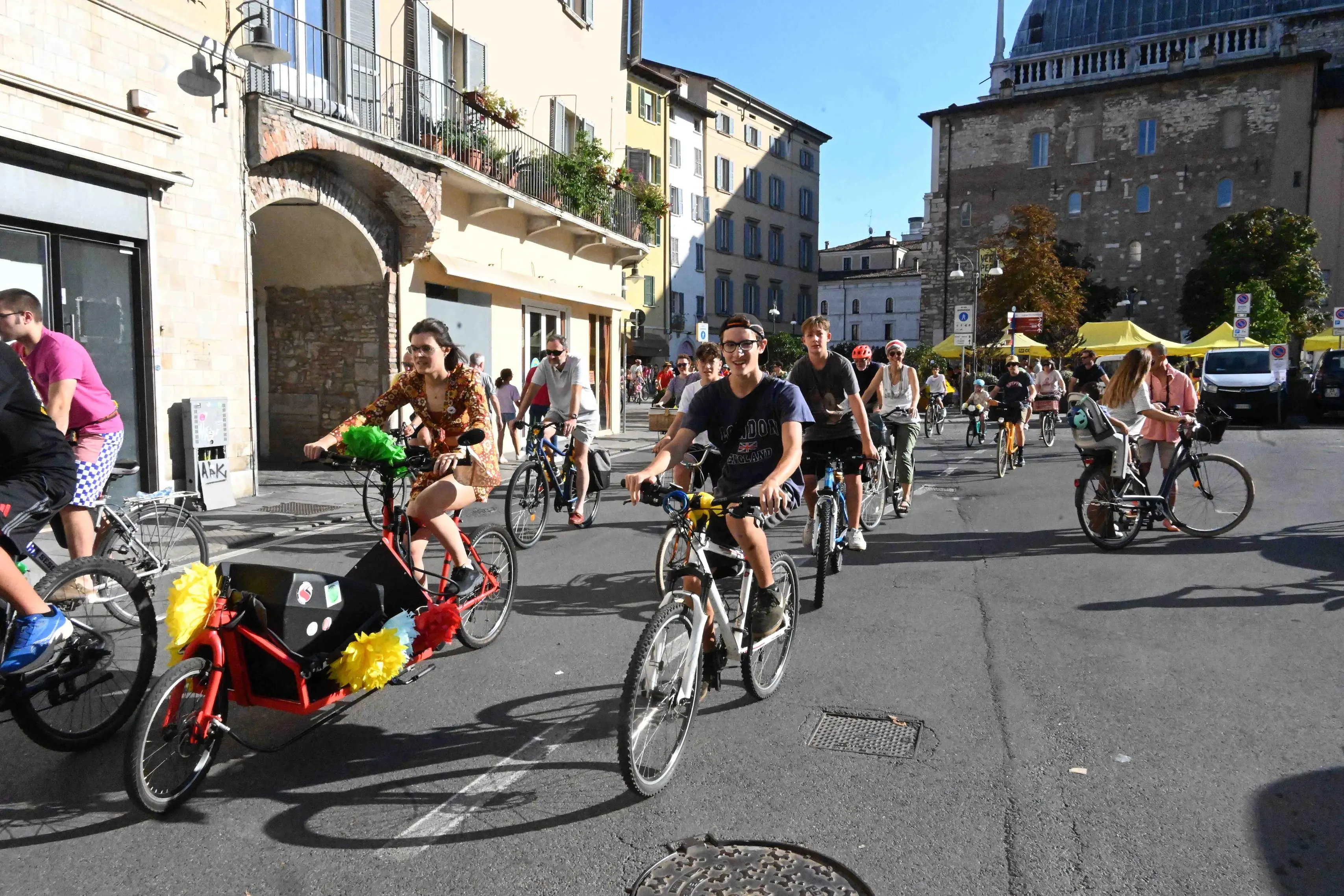 In centro il Brescia Bike Fest
