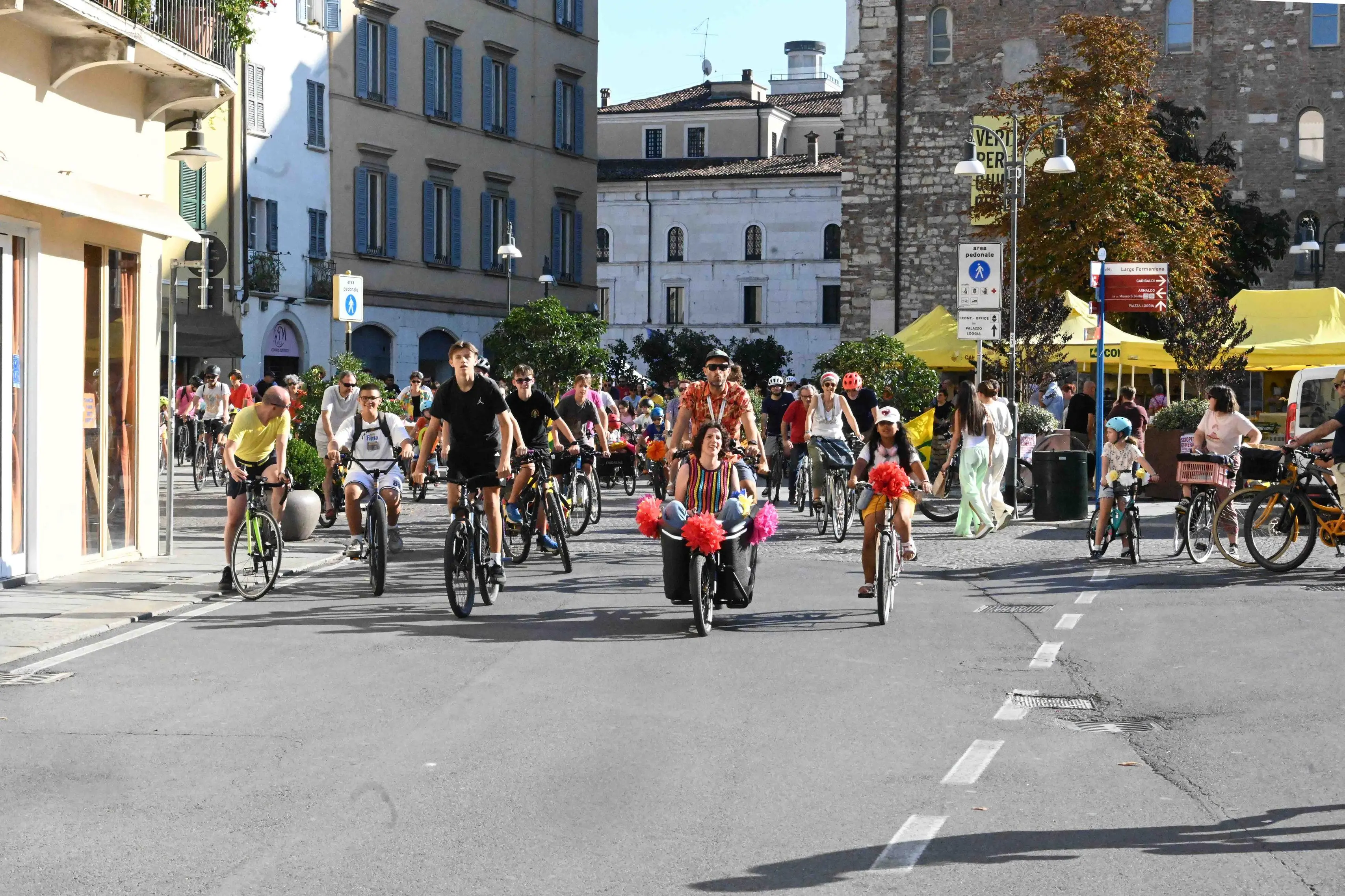 In centro il Brescia Bike Fest