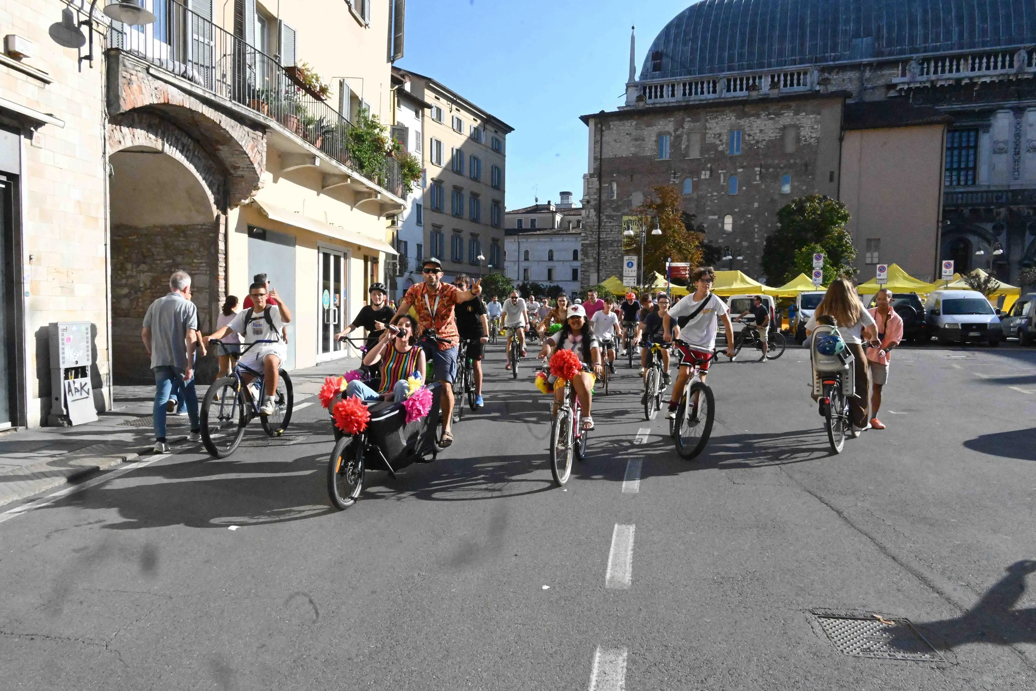 In centro il Brescia Bike Fest