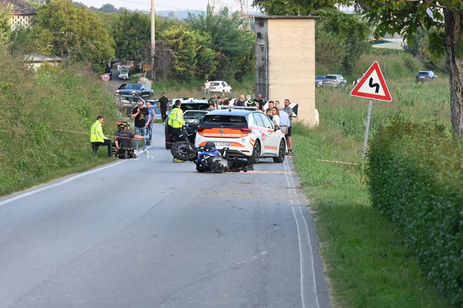 Lonato del Garda, muore motociclista dopo un incidente con un'auto