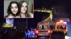 Paderno: Milena Marangon e Giorgia Cagliani le 2 vittime dell'incidente nella notte a Brivio. Viva per miracolo Chiara, di Robbiate CREDIT OBBLIGATORIO Merateonline.it