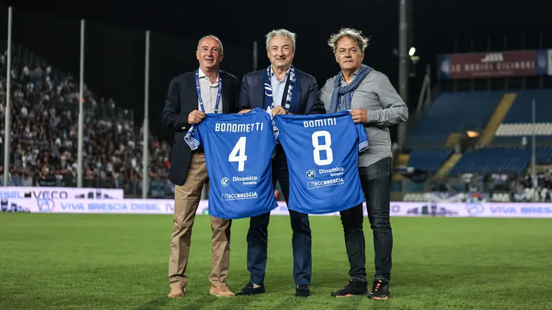 Stefano Bonometti e Sergio Domini al Rigamonti