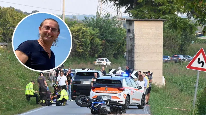 Paolo Brignani, 55enne di Solferino, vittima di un incidente in moto a Lonato