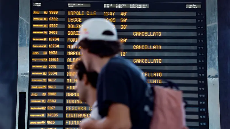 Lo sciopero avrà ripercussioni sul servizio ferroviario - Ansa © www.giornaledibrescia.it