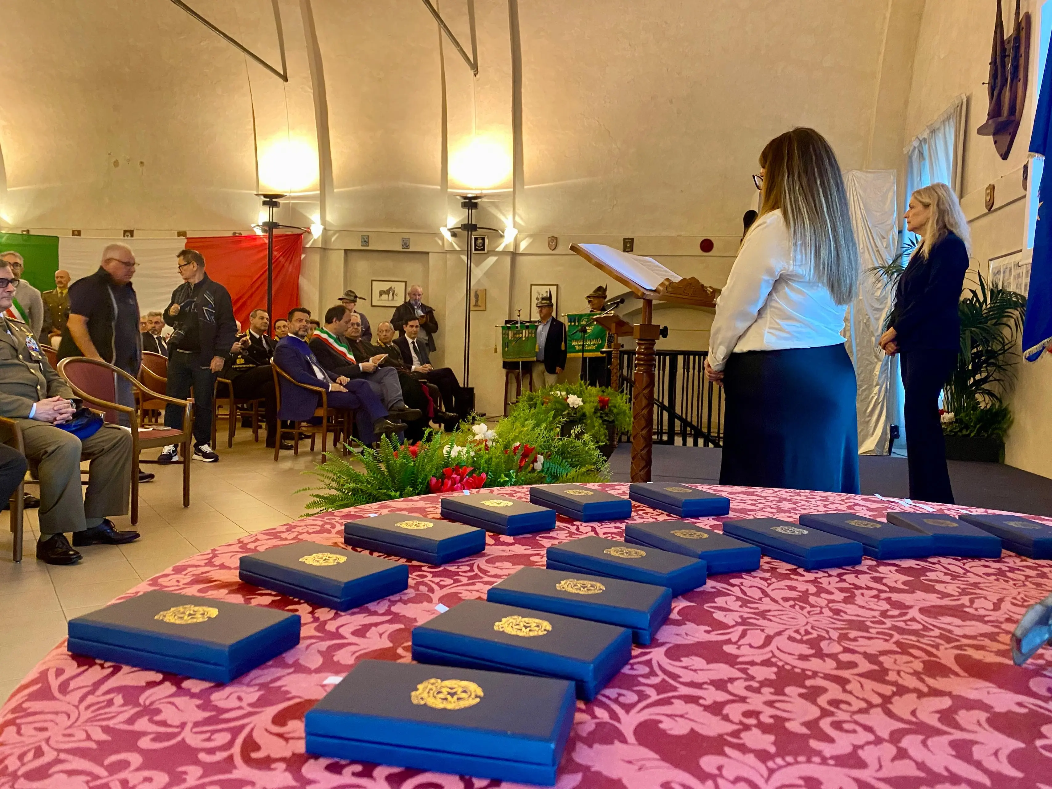 Internati militari, la cerimonia alla Caserma Goito