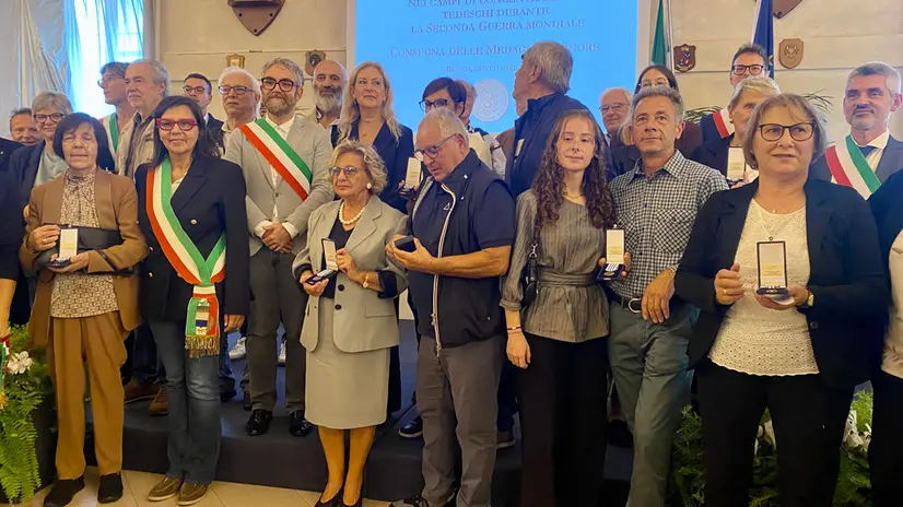 Internati militari, la cerimonia alla Caserma Goito