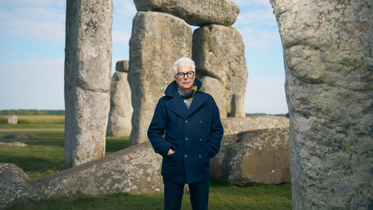 Ken Follett a Stonehenge