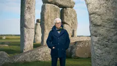 Ken Follett a Stonehenge