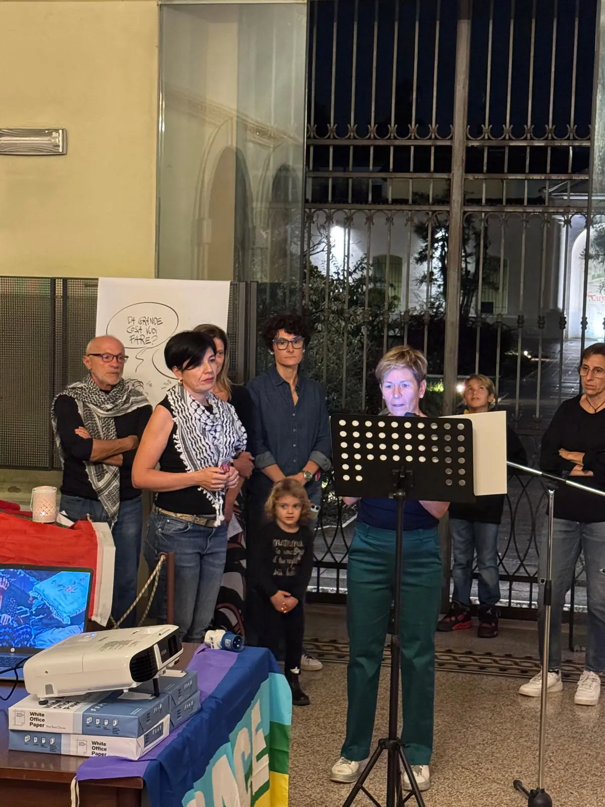 A Rudiano una serata a sostegno di Gaza e del popolo palestinese