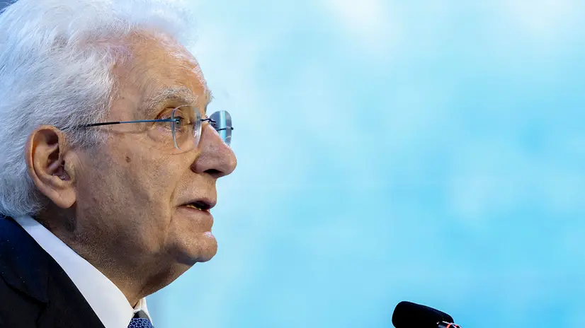 Napoli - Il Presidente della Repubblica Sergio Mattarella alla cerimonia di inaugurazione dell’anno scolastico 2025-2026, oggi 22 settembre 2025. (Foto di Paolo Giandotti - Ufficio Stampa per la Stampa e la Comunicazione della Presidenza della Repubblica)