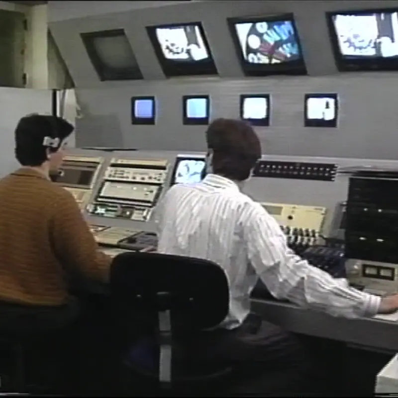 Una delle prime regie di Teletutto: l'emittente è nata nel 1976 © www.giornaledibrescia.it