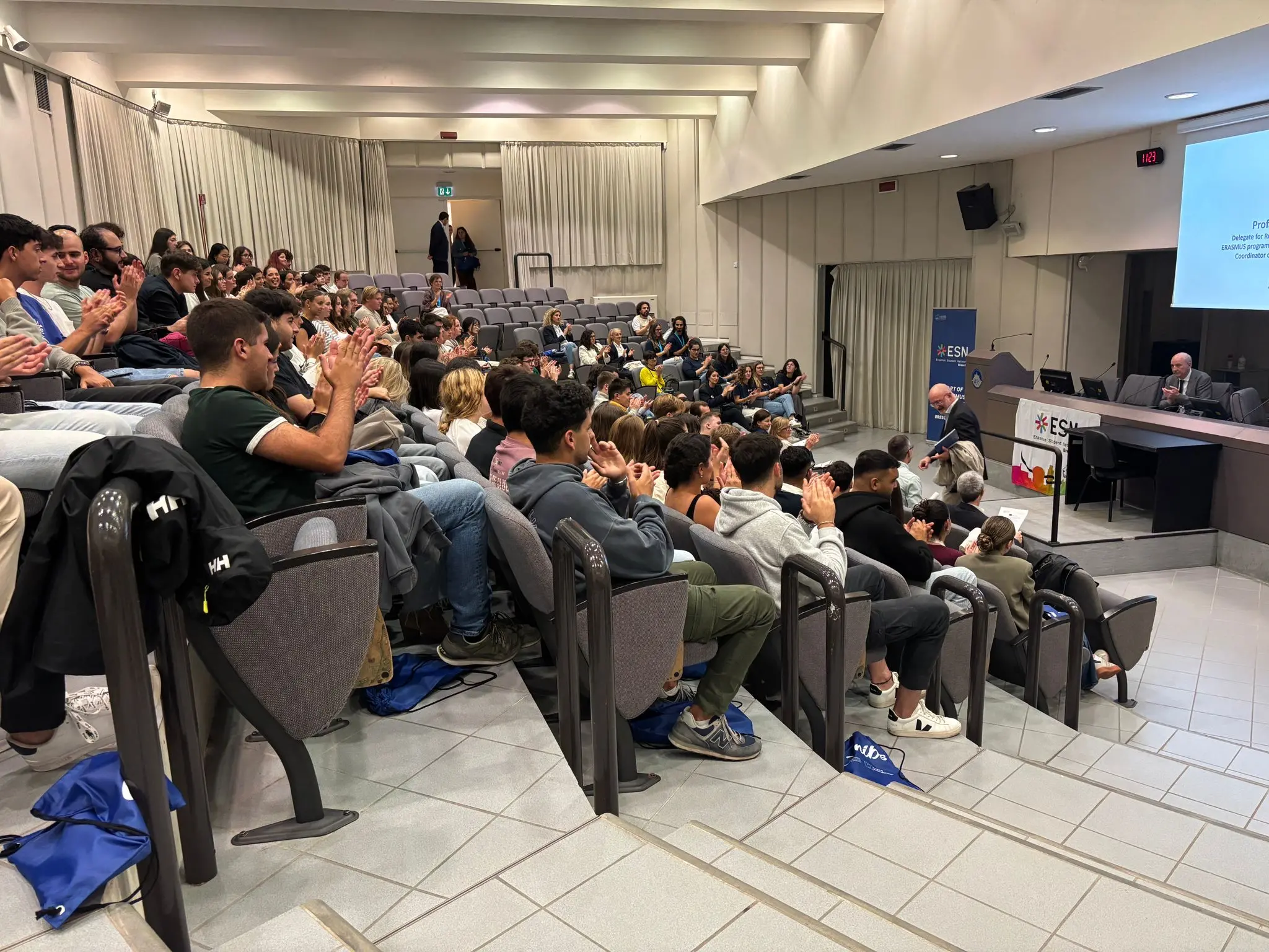 I nuovi studenti Erasmus all'UniBs