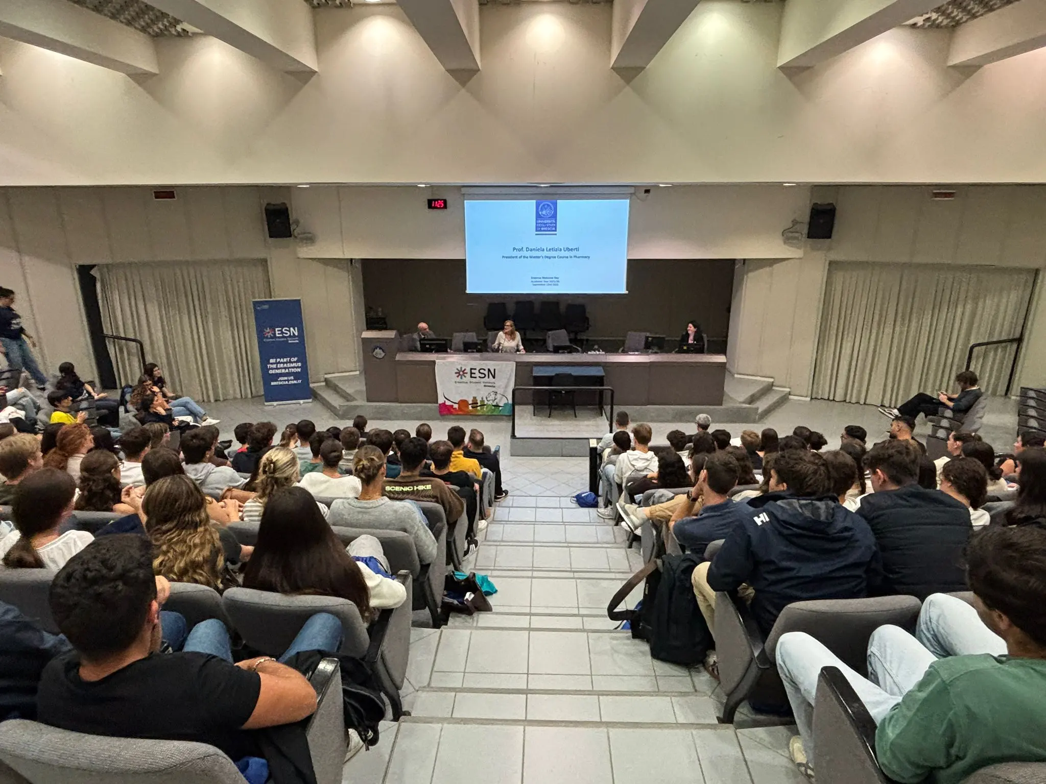 I nuovi studenti Erasmus all'UniBs