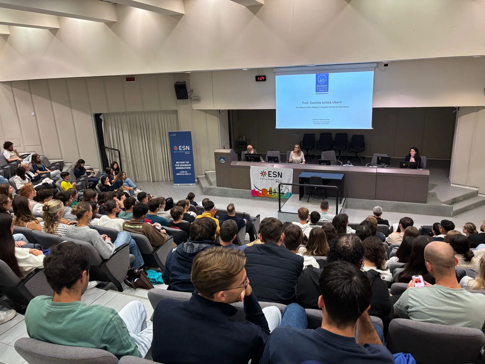I nuovi studenti Erasmus all'UniBs
