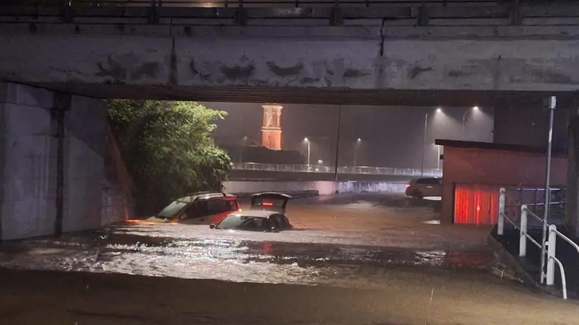 Maltempo Liguria, fiume Bormida esondato a Savona ++NPK++