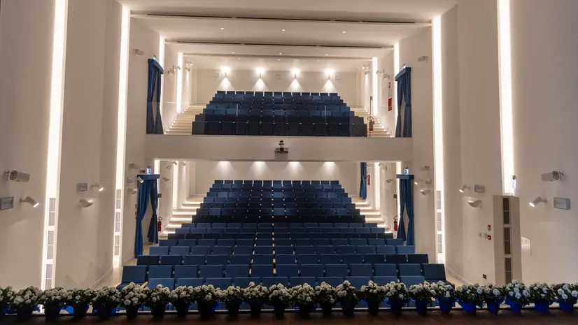 Il teatro Marconi, recentemente ristrutturato