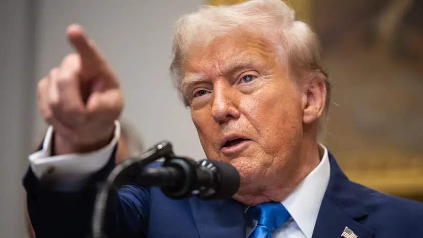 epaselect epa12398933 US President Donald Trump speaks in the Roosevelt Room at the White House, in Washington, DC, USA, 22 September 2025. Trump announced new recommendations on autism. EPA/FRANCIS CHUNG / POOL