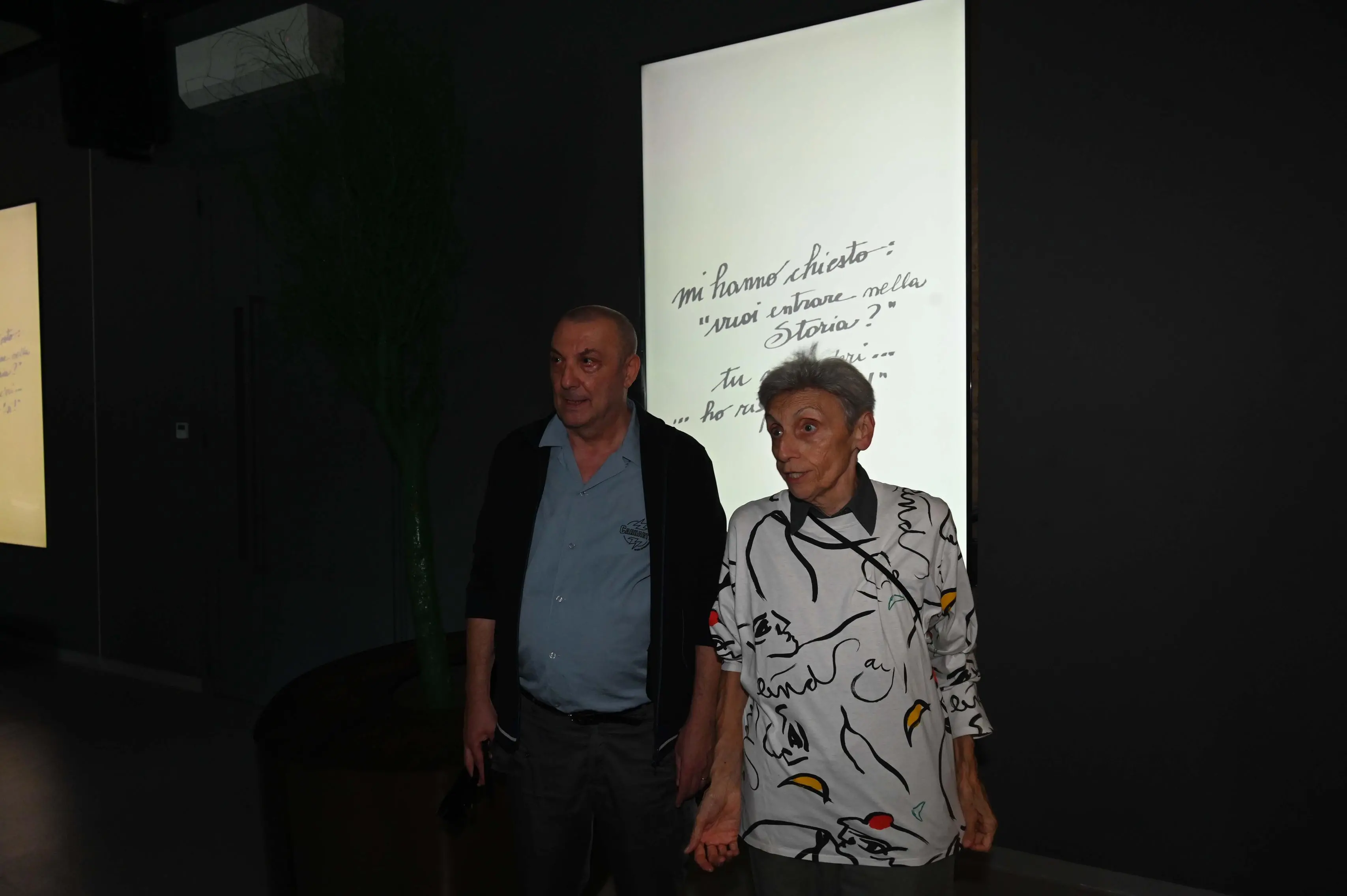 La mostra Democracy dell'artista bresciano Dhoino