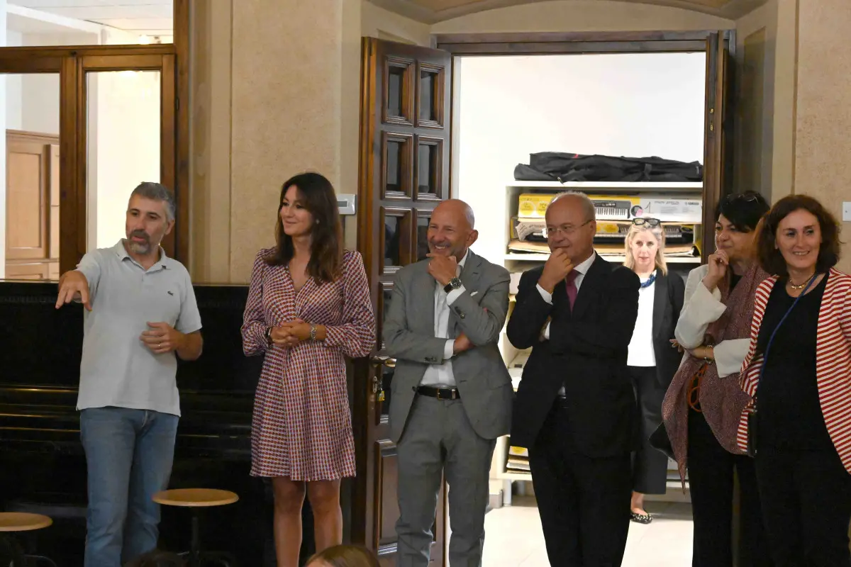 La visita dell'assessore regionale Lucchini alla scuola Audiofonetica