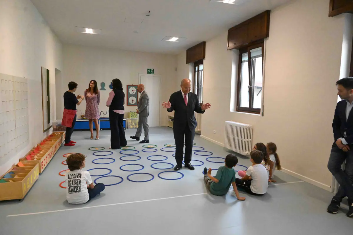 La visita dell'assessore regionale Lucchini alla scuola Audiofonetica