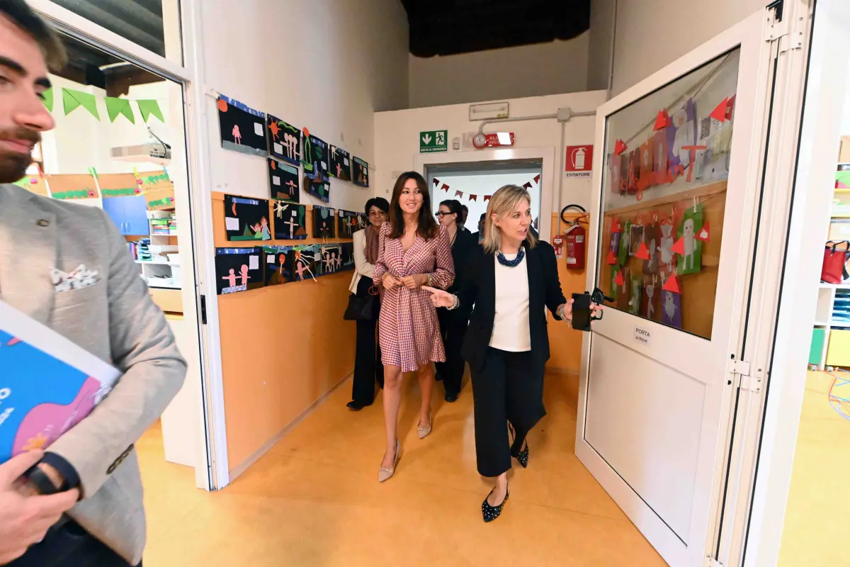 La visita dell'assessore regionale Lucchini alla scuola Audiofonetica