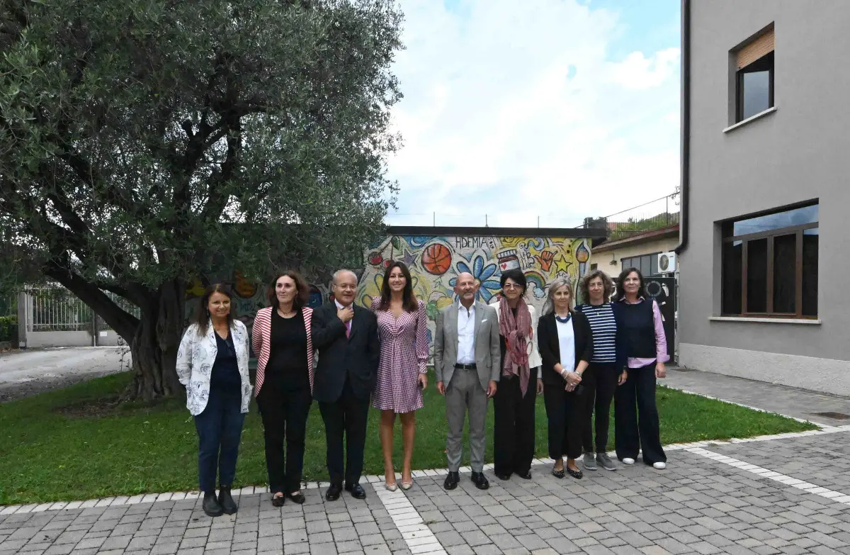 La visita dell'assessore regionale Lucchini alla scuola Audiofonetica