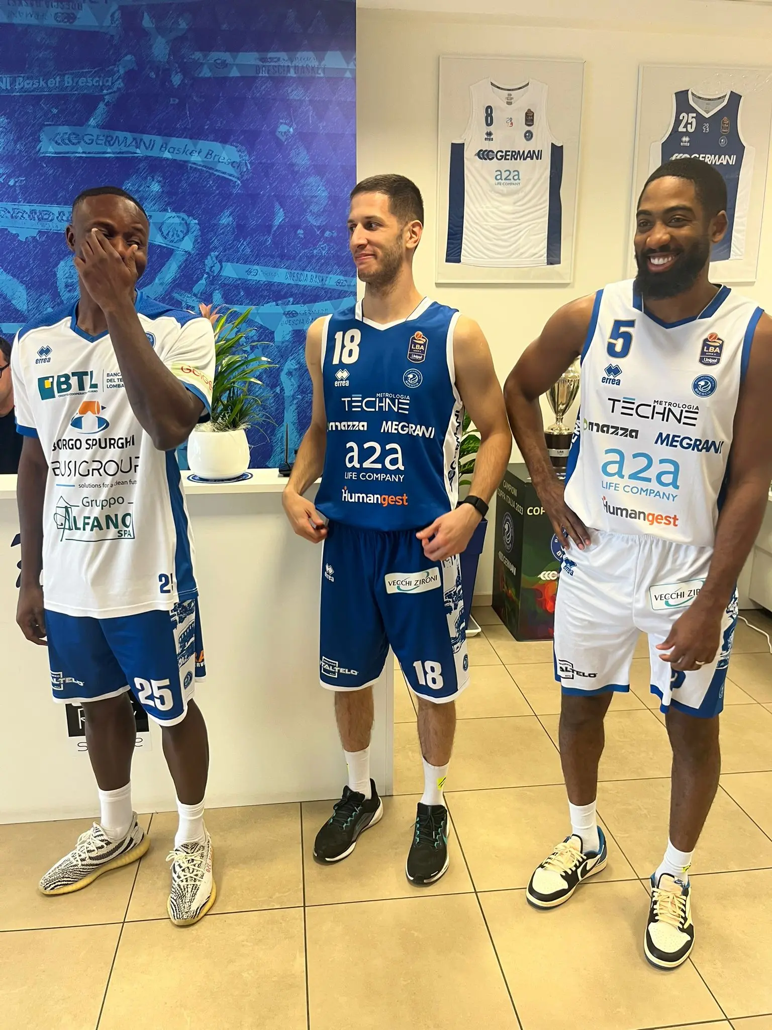 Germani, a San Zeno la presentazione della Supercoppa 2025