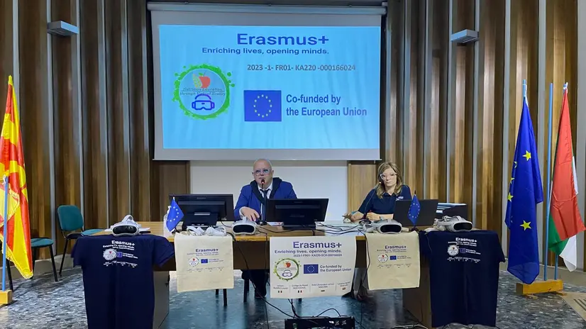 Presentazione del progetto Erasmus VR Nutrition al Lunardi di Brescia