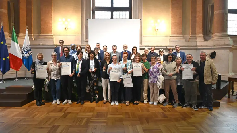 Tutti i premiati - © www.giornaledibrescia.it