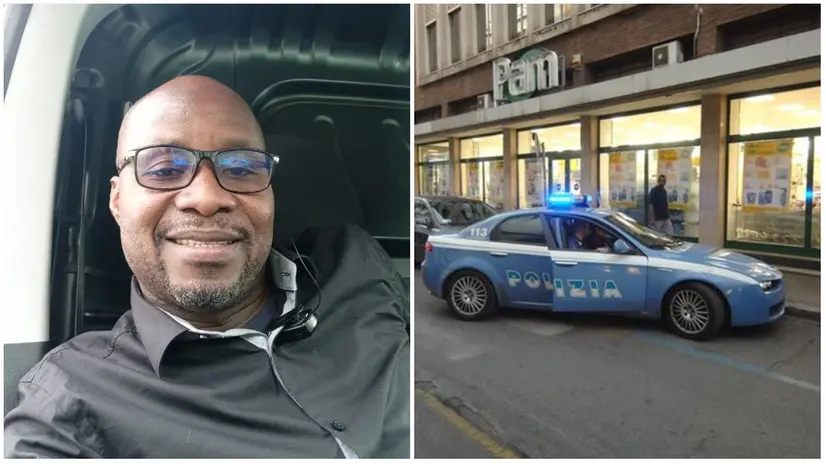 Marcel, il vigilantes aggredito al supermercato - © www.giornaledibrescia.it