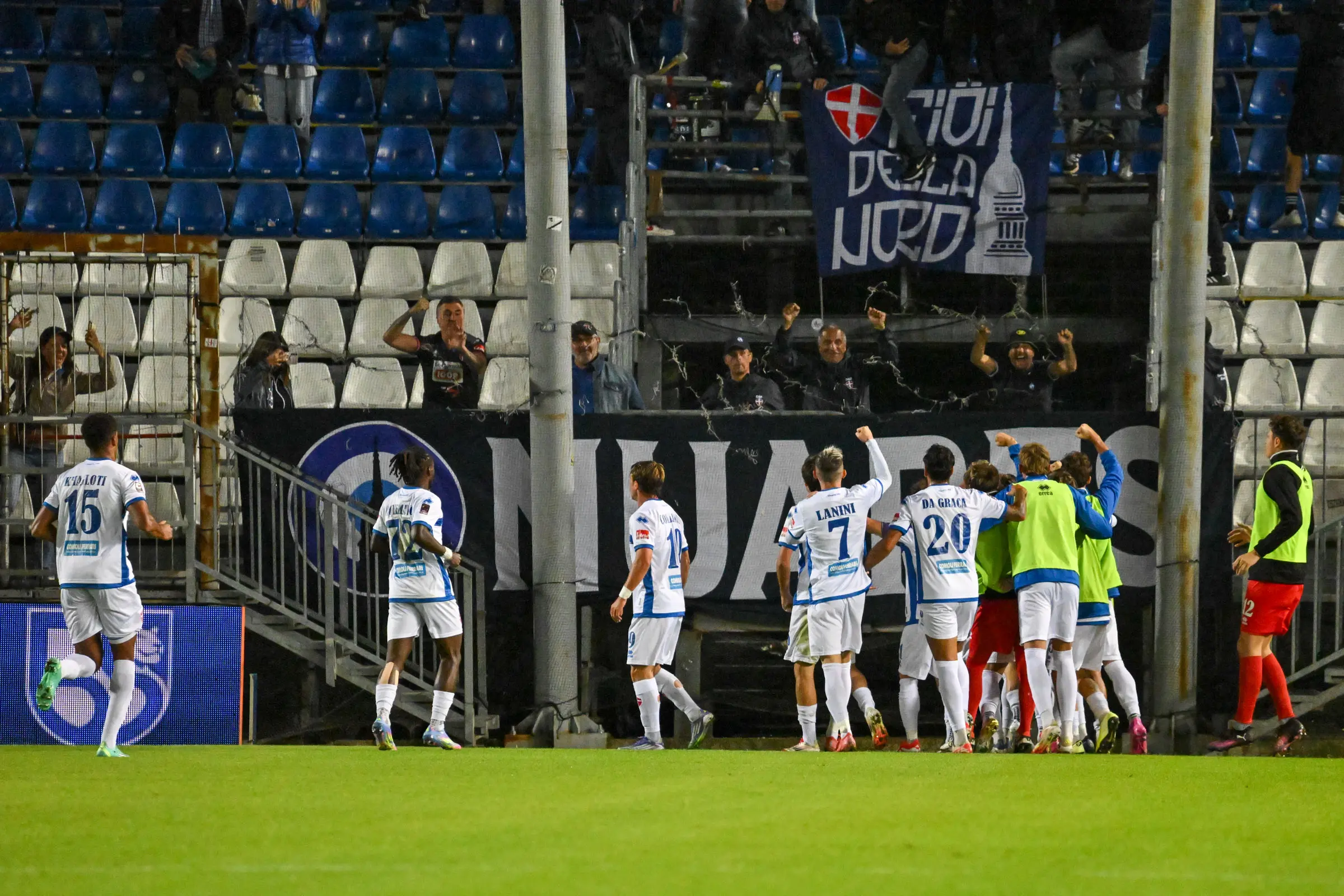 SPORT CALCIO BRESCIA CAMPIONATO SERIE C UNION BRESCIA NOVARA NELLA FOTO EULTANZA NOVARA PER GOL VALDESI 25–09-2025 AGENZIA NEWREPORTER PASOTTI