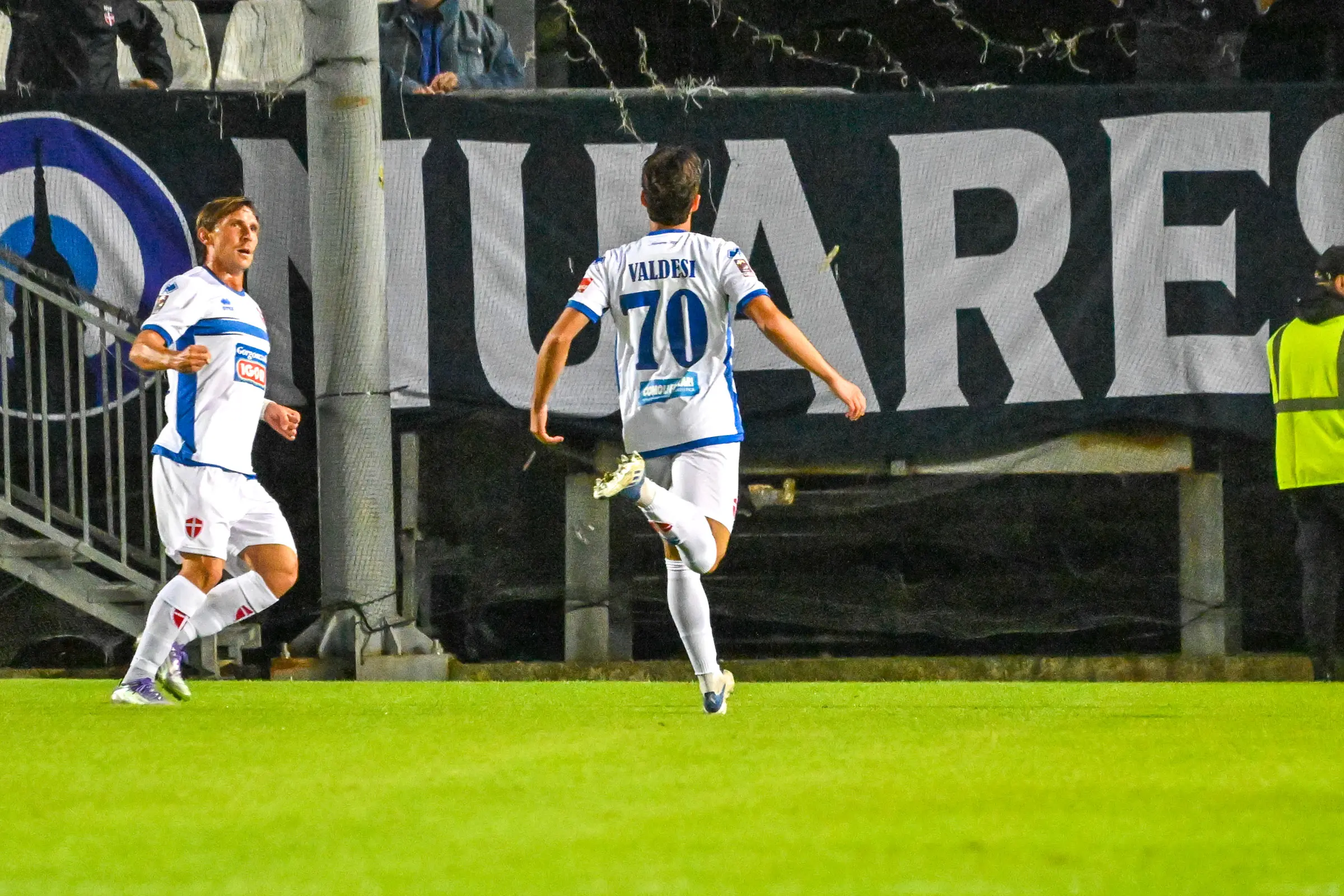 SPORT CALCIO BRESCIA CAMPIONATO SERIE C UNION BRESCIA NOVARA NELLA FOTO EULTANZA NOVARA PER GOL VALDESI 25–09-2025 AGENZIA NEWREPORTER PASOTTI
