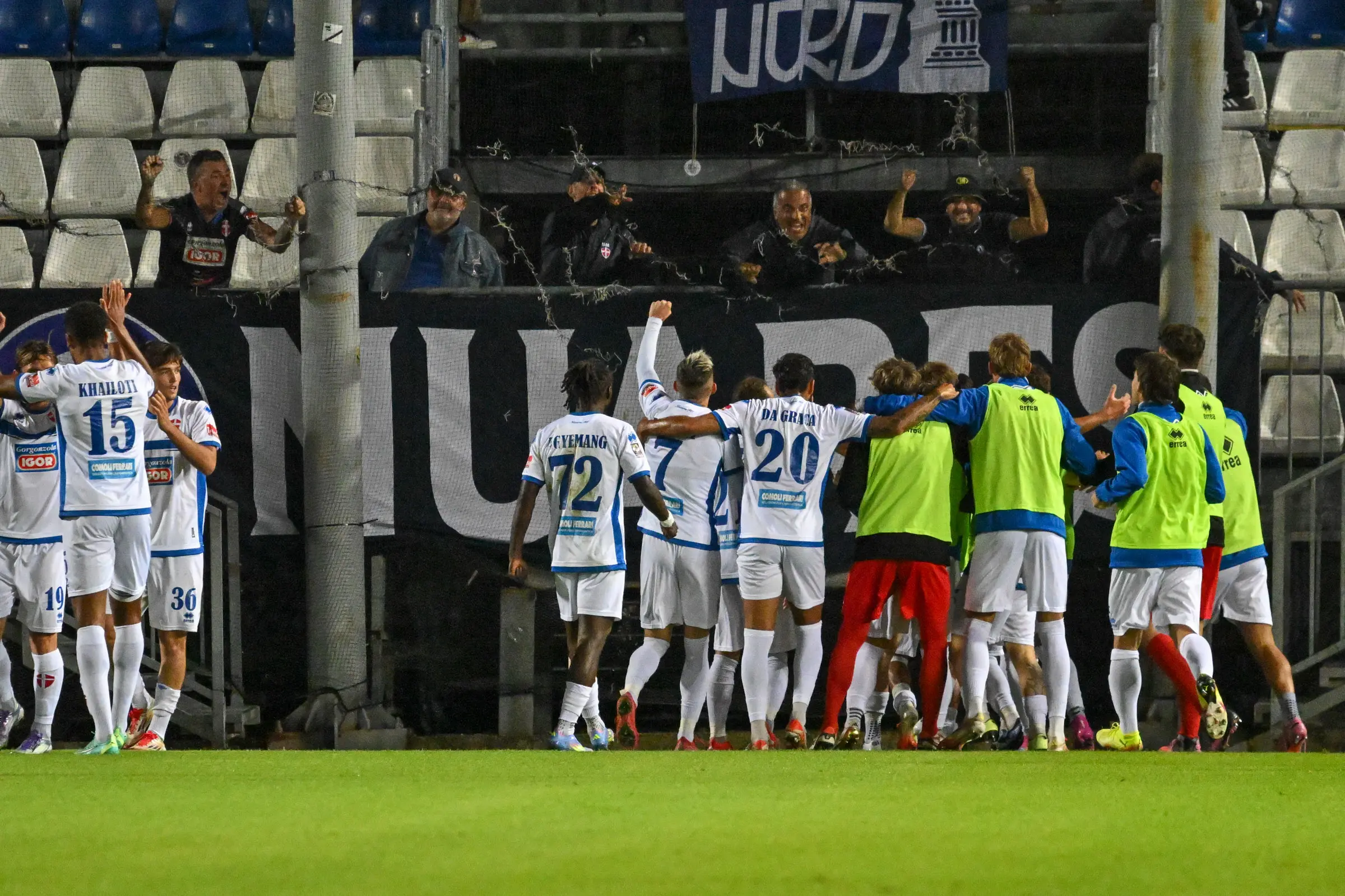 SPORT CALCIO BRESCIA CAMPIONATO SERIE C UNION BRESCIA NOVARA NELLA FOTO 25–09-2025 AGENZIA NEWREPORTER PASOTTI